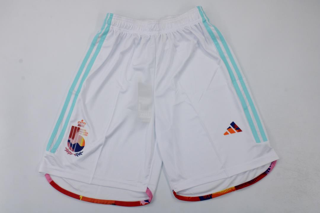 AAA Quality Belgium 2022 World Cup Away Soccer Shorts